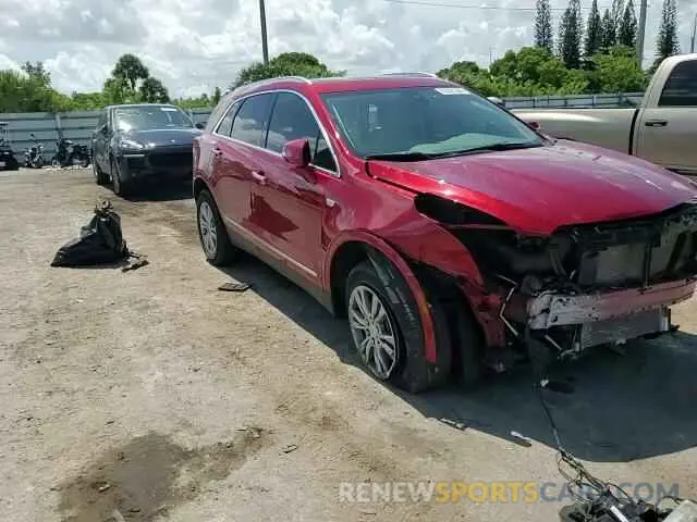 11 fotografías del automóvil dañado 1GYKNCRS7NZ158008 CADILLAC XT5 2022