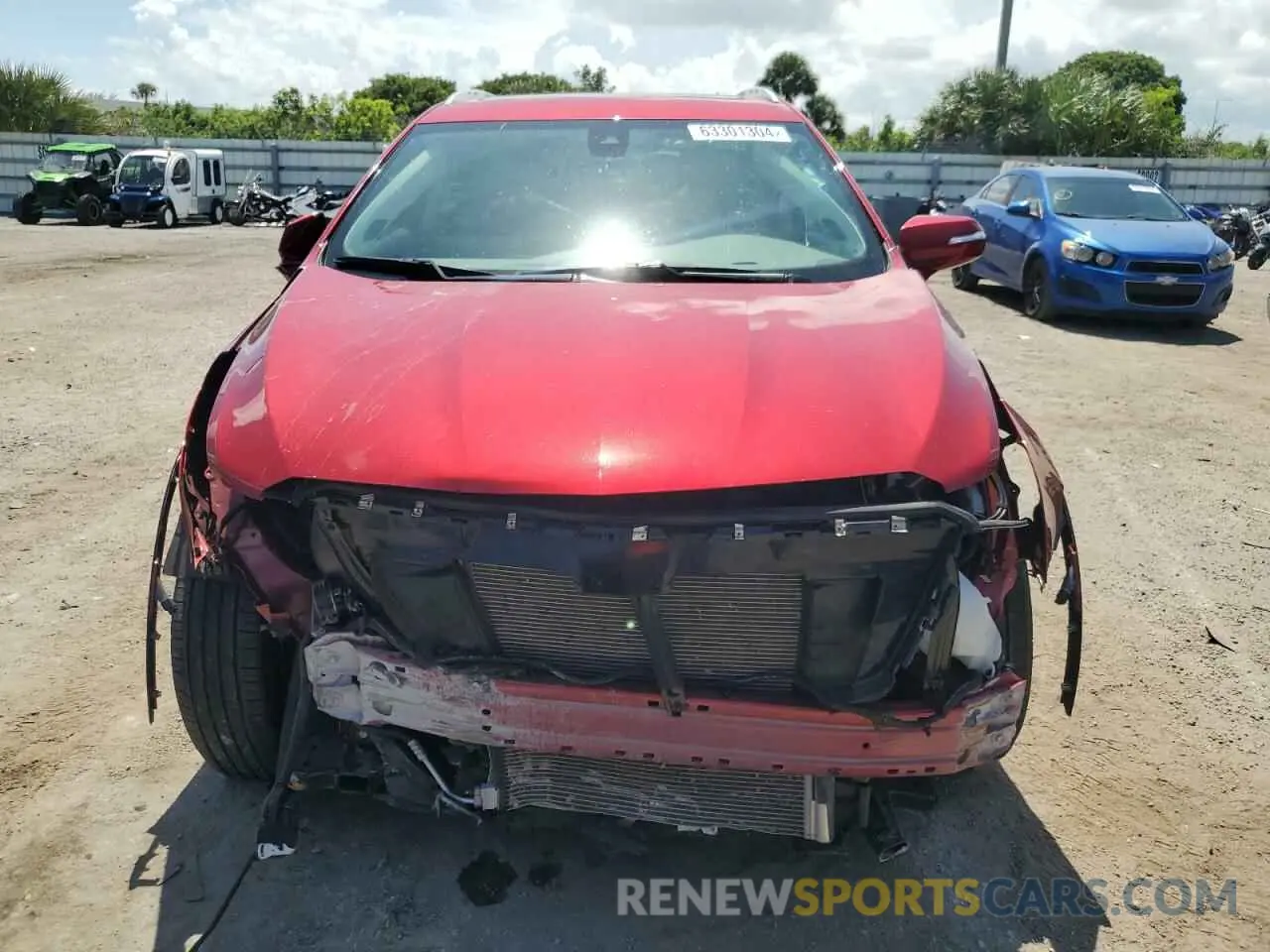 5 fotografías del automóvil dañado 1GYKNCRS7NZ158008 CADILLAC XT5 2022