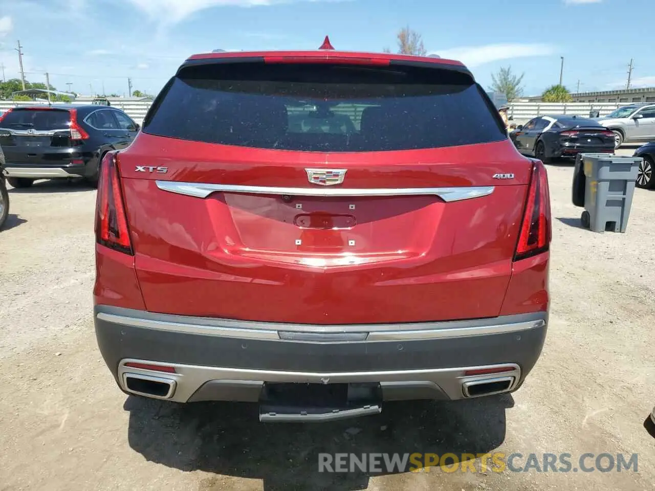 6 fotografías del automóvil dañado 1GYKNCRS7NZ158008 CADILLAC XT5 2022