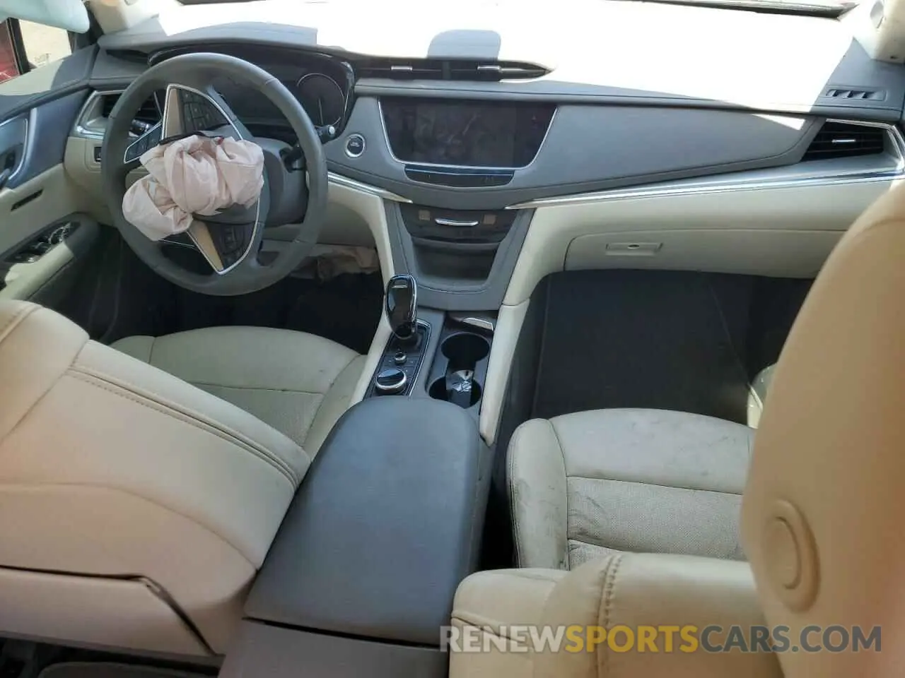 8 fotografías del automóvil dañado 1GYKNCRS7NZ158008 CADILLAC XT5 2022
