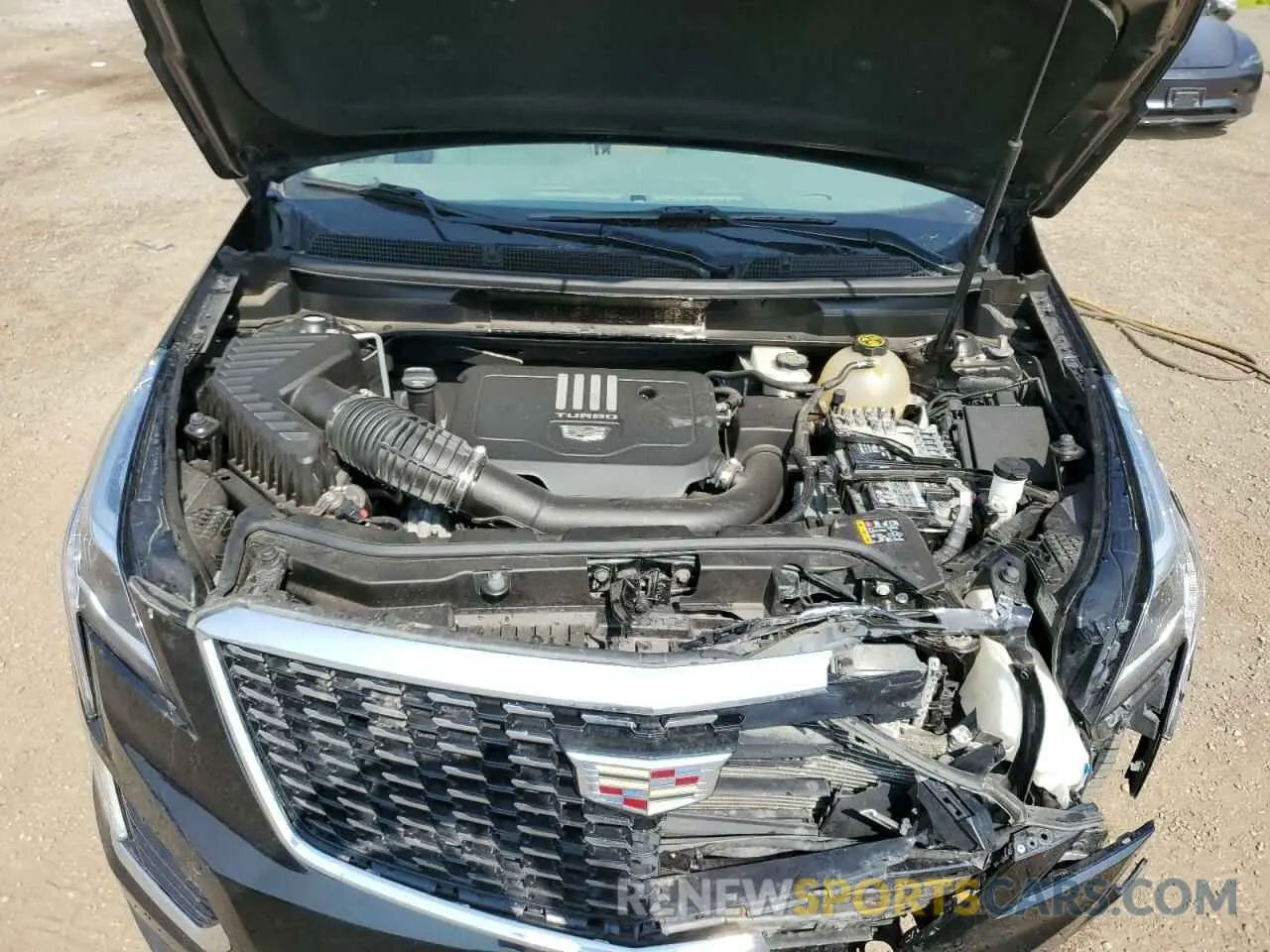 12 fotografías del automóvil dañado 1GYKNDR47NZ111097 CADILLAC XT5 2022