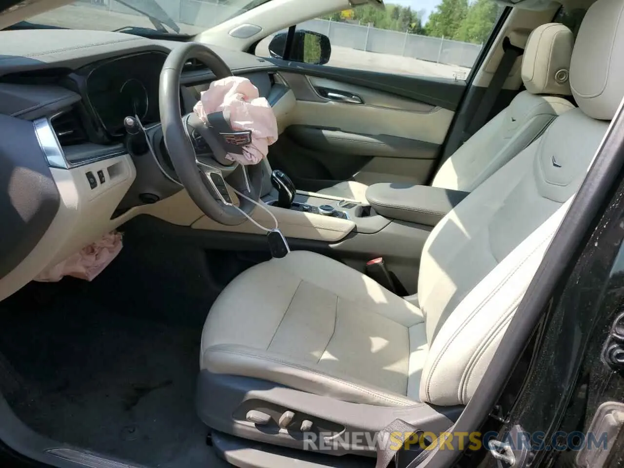 7 fotografías del automóvil dañado 1GYKNDR47NZ111097 CADILLAC XT5 2022