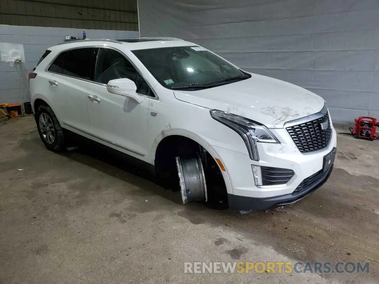 4 fotografías del automóvil dañado 1GYKNDRS1NZ108680 CADILLAC XT5 2022