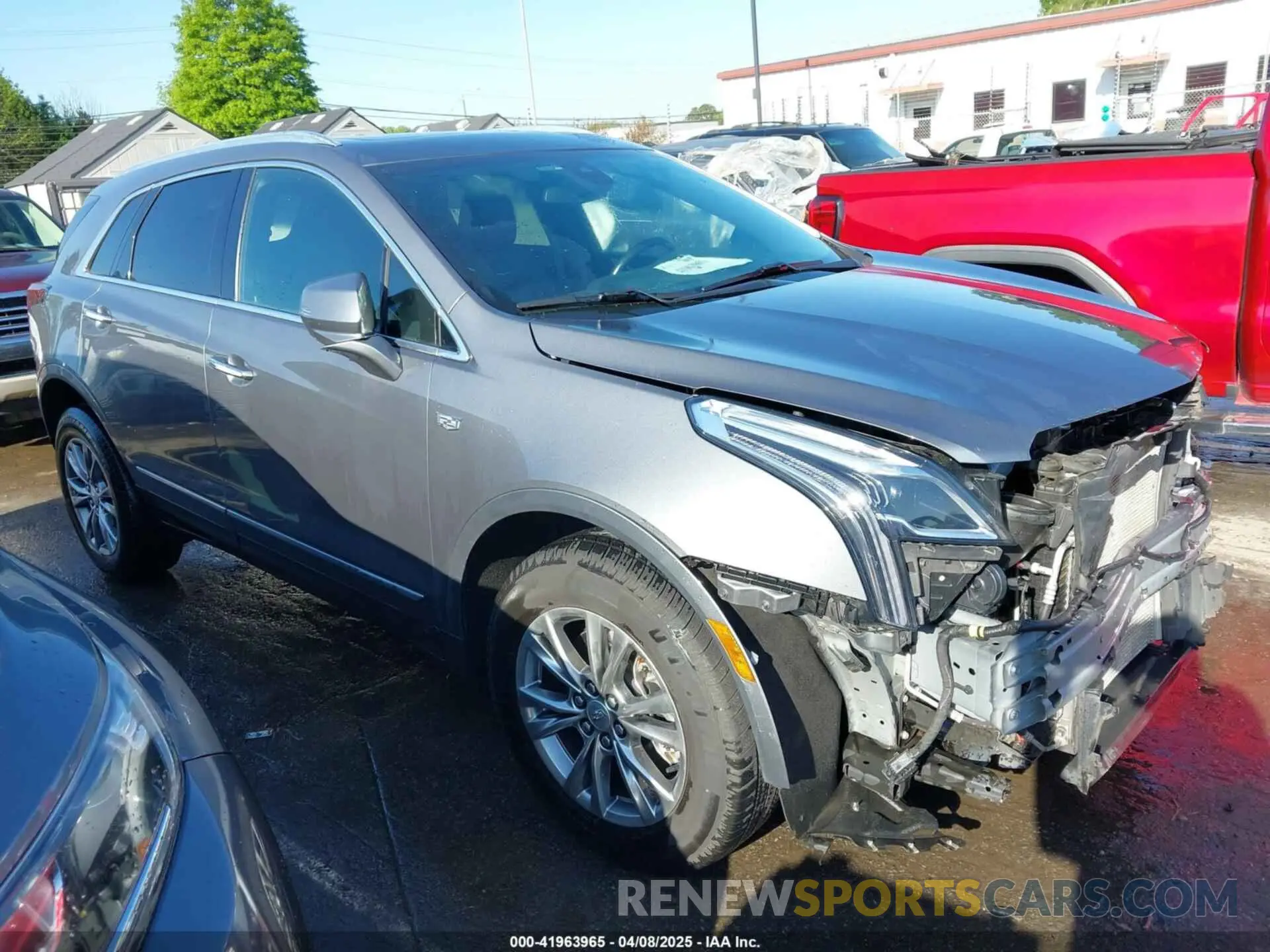 13 fotografías del automóvil dañado 1GYKNDRS3NZ106378 CADILLAC XT5 2022