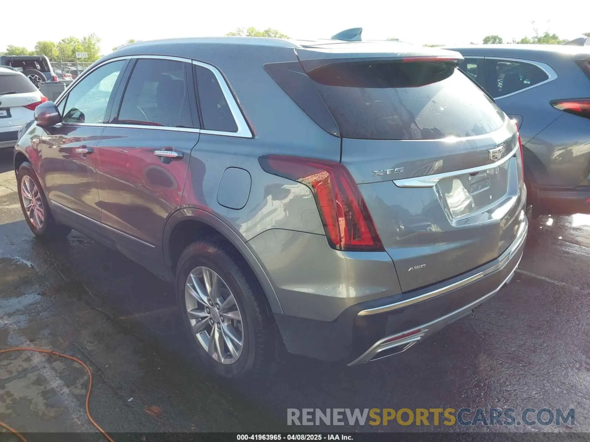 3 fotografías del automóvil dañado 1GYKNDRS3NZ106378 CADILLAC XT5 2022