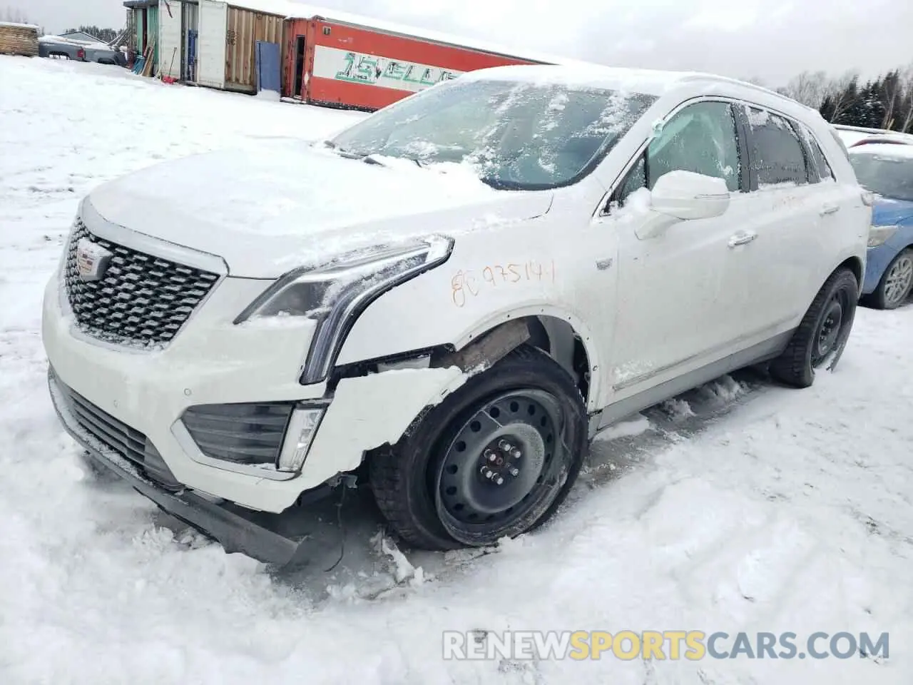 1 fotografías del automóvil dañado 1GYKNDRS5NZ133758 CADILLAC XT5 2022
