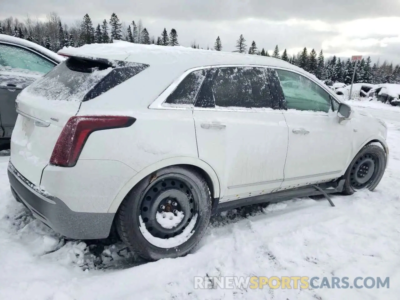 3 fotografías del automóvil dañado 1GYKNDRS5NZ133758 CADILLAC XT5 2022
