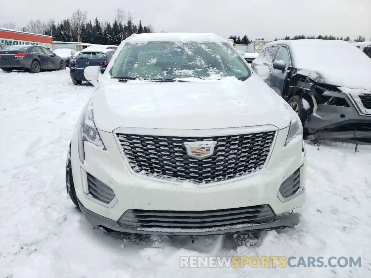 5 fotografías del automóvil dañado 1GYKNDRS5NZ133758 CADILLAC XT5 2022