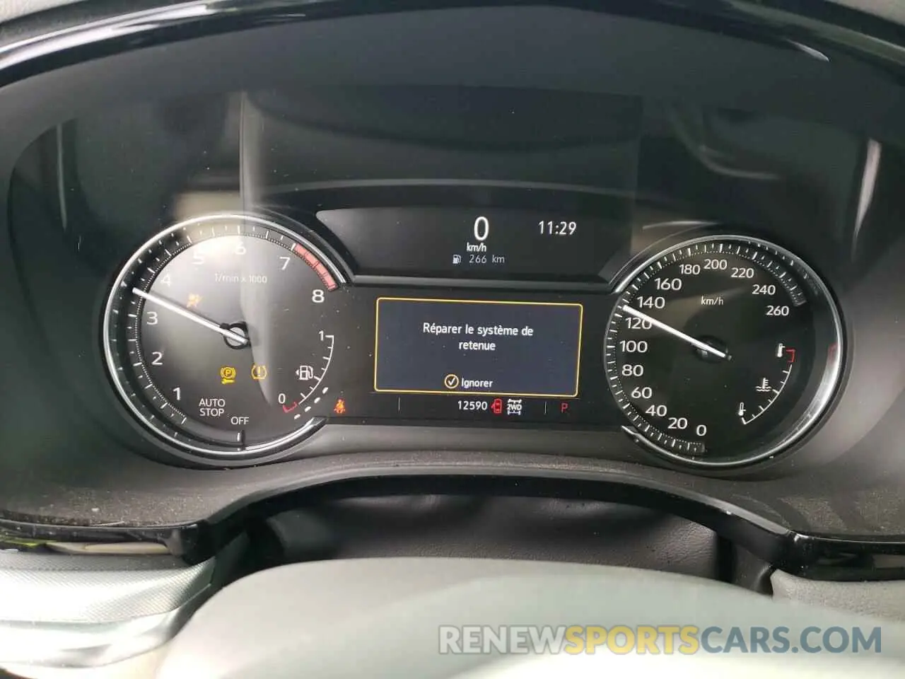 9 fotografías del automóvil dañado 1GYKNDRS5NZ133758 CADILLAC XT5 2022