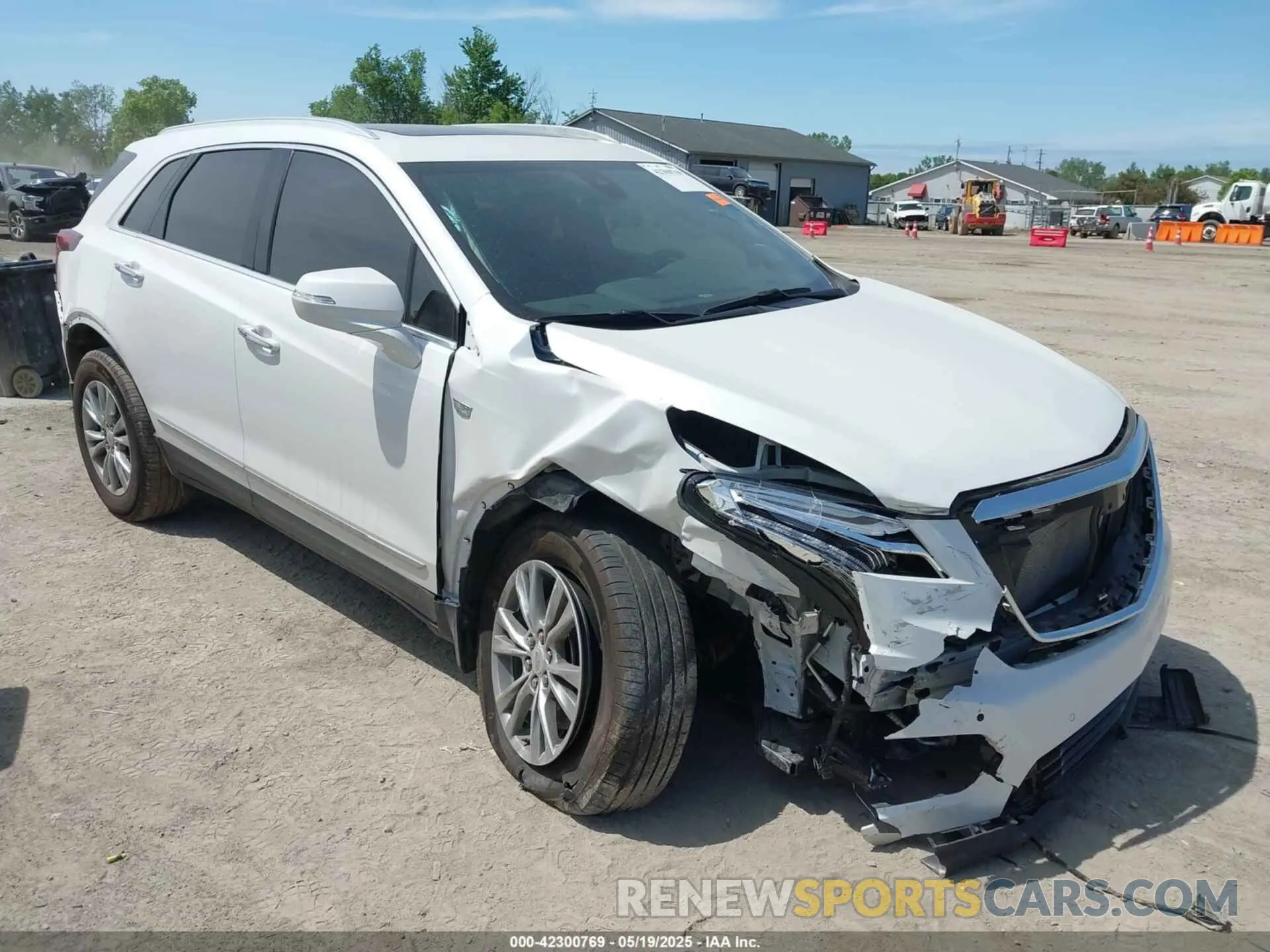 1 fotografías del automóvil dañado 1GYKNDRS7NZ155485 CADILLAC XT5 2022