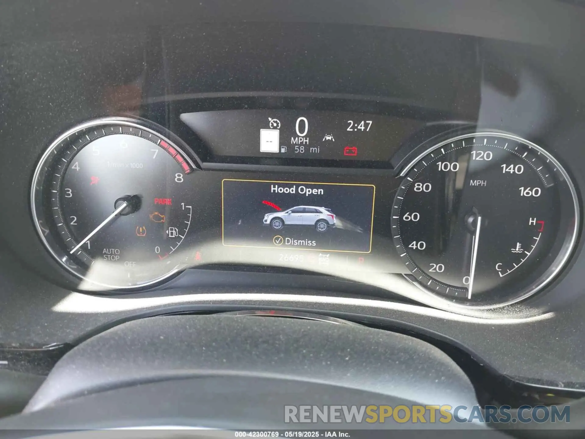 7 fotografías del automóvil dañado 1GYKNDRS7NZ155485 CADILLAC XT5 2022