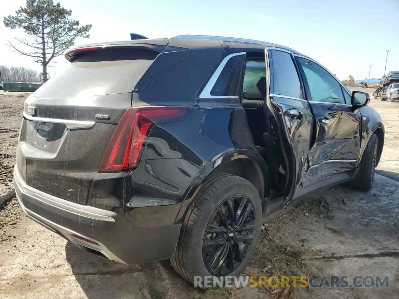 3 fotografías del automóvil dañado 1GYKNDRS7NZ164512 CADILLAC XT5 2022