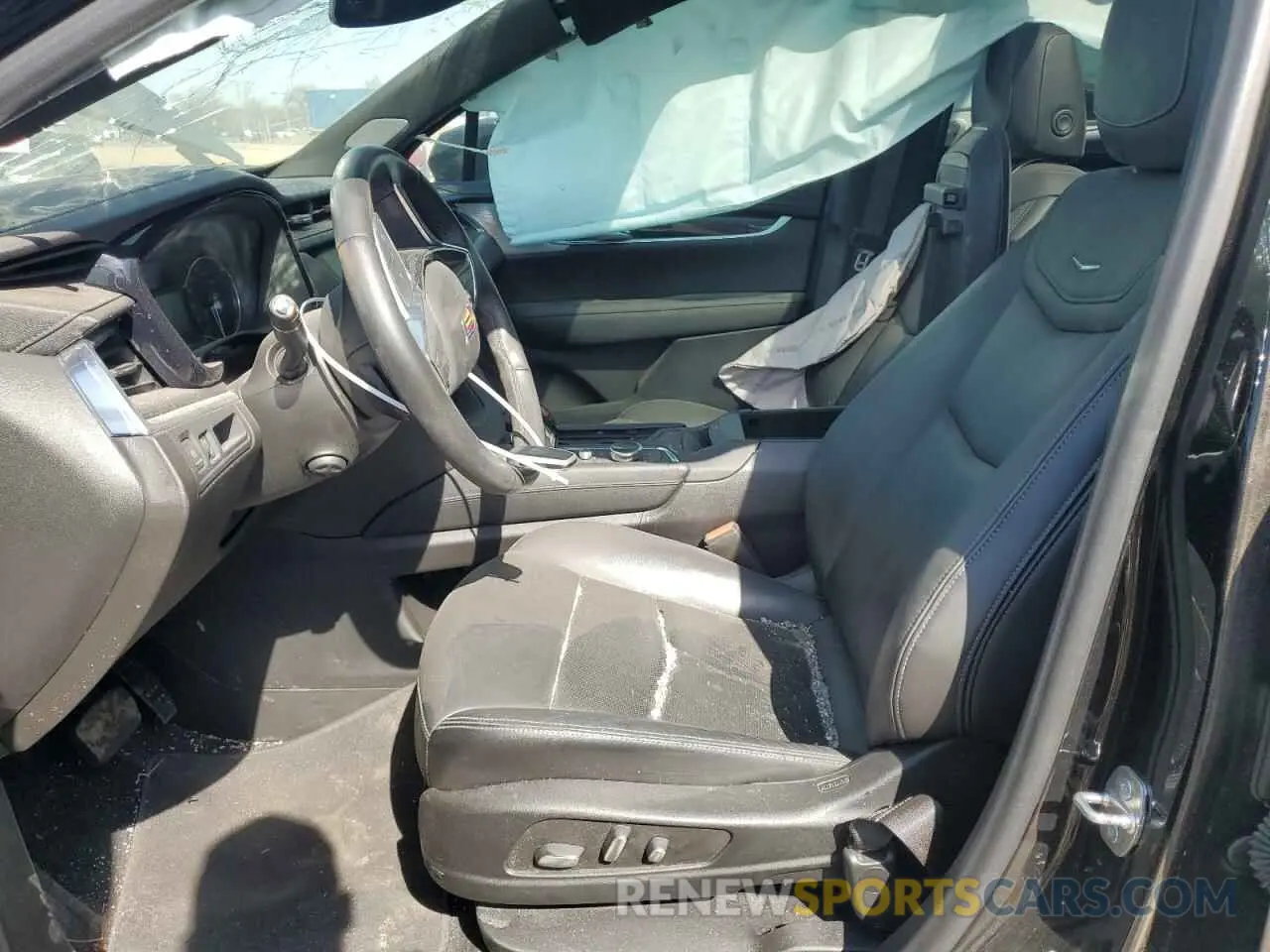 7 fotografías del automóvil dañado 1GYKNDRS7NZ164512 CADILLAC XT5 2022