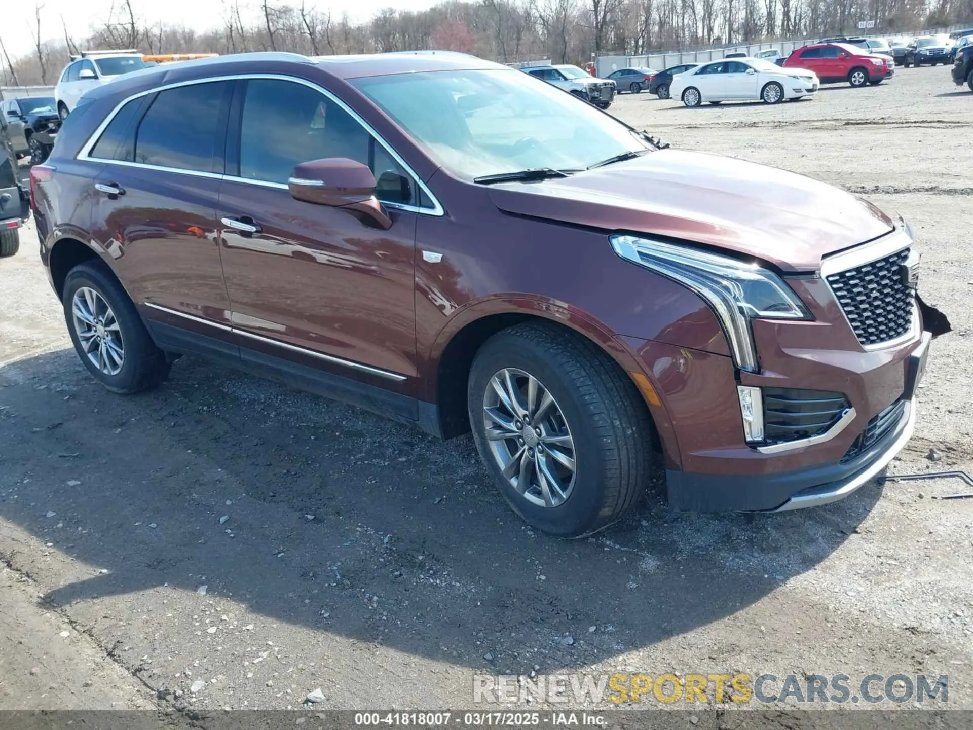 1 fotografías del automóvil dañado 1GYKNDRSXNZ108984 CADILLAC XT5 2022