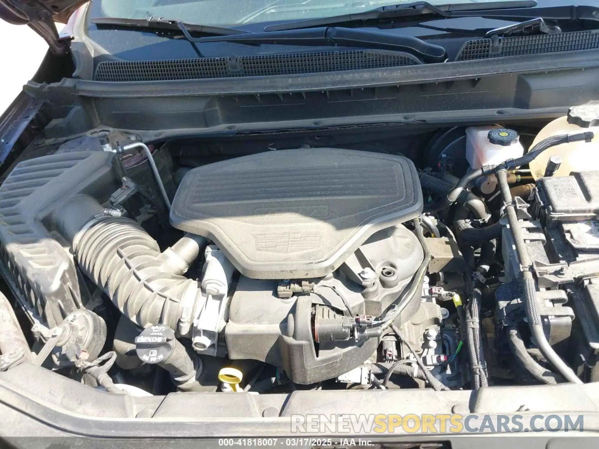 10 fotografías del automóvil dañado 1GYKNDRSXNZ108984 CADILLAC XT5 2022