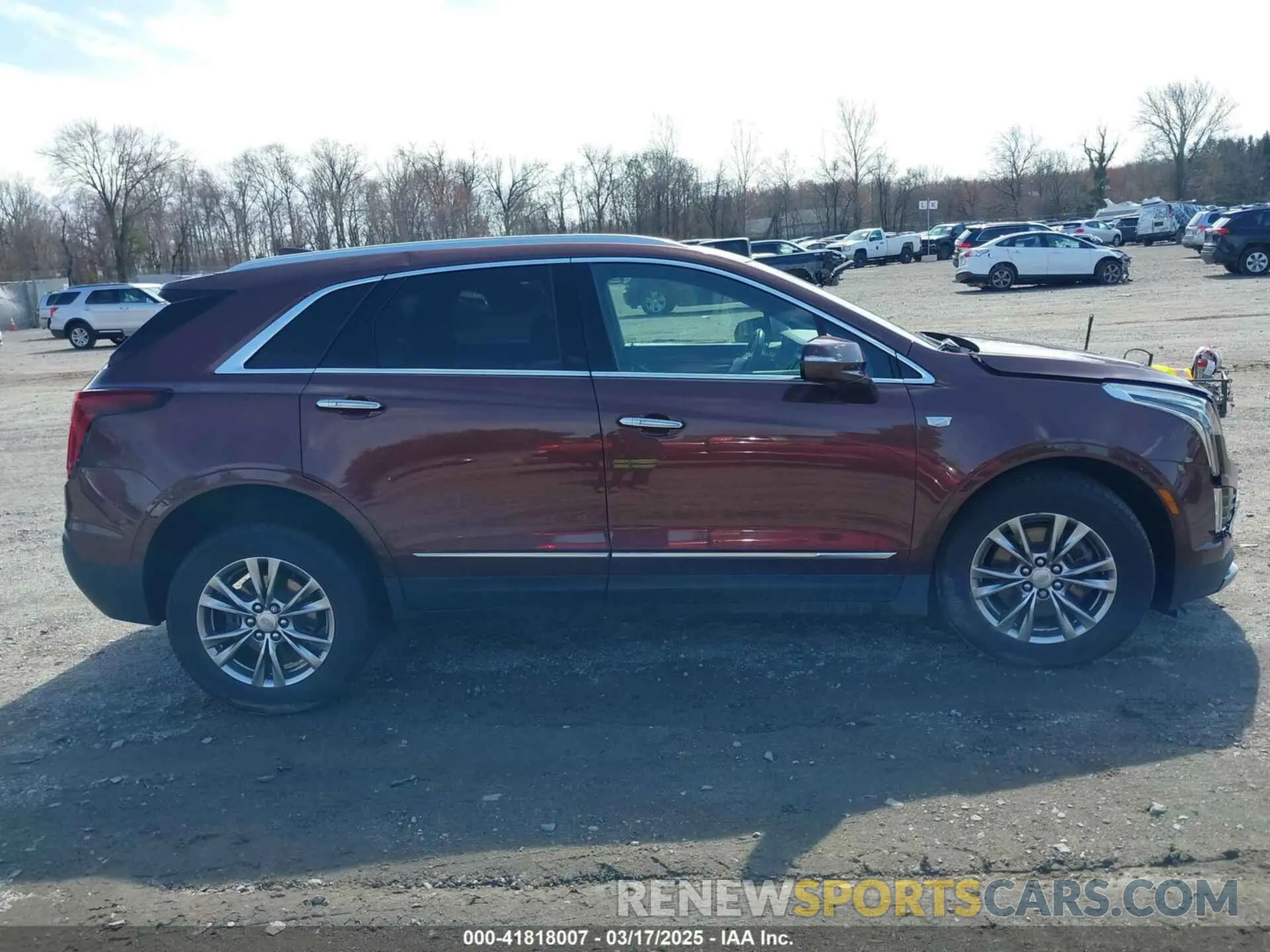 13 fotografías del automóvil dañado 1GYKNDRSXNZ108984 CADILLAC XT5 2022