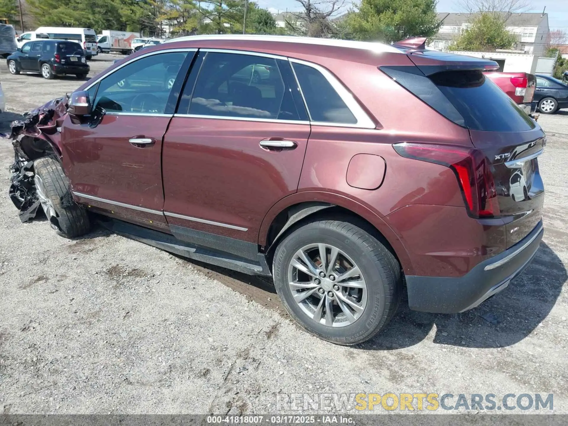 3 fotografías del automóvil dañado 1GYKNDRSXNZ108984 CADILLAC XT5 2022