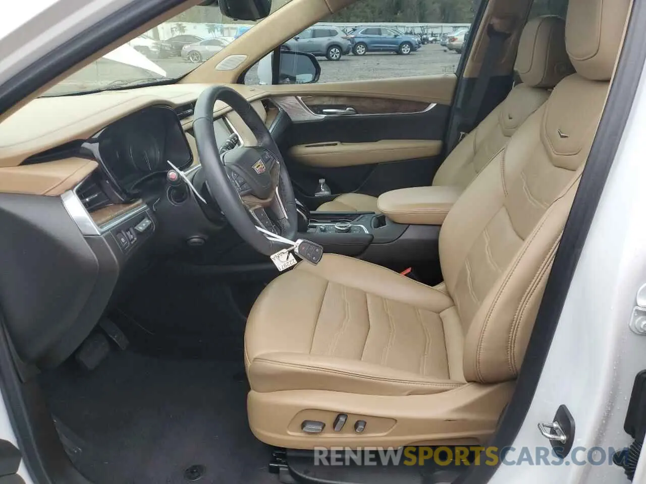 7 fotografías del automóvil dañado 1GYKNERSXNZ162971 CADILLAC XT5 2022