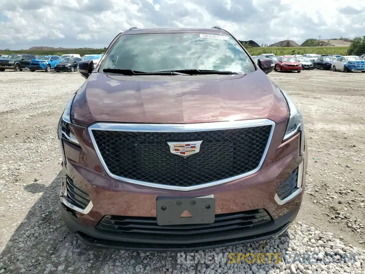 5 fotografías del automóvil dañado 1GYKNGRS1NZ177886 CADILLAC XT5 2022