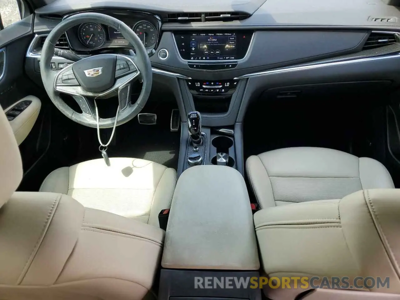 8 fotografías del automóvil dañado 1GYKNGRS1NZ177886 CADILLAC XT5 2022