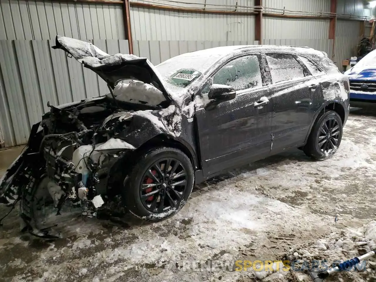 1 fotografías del automóvil dañado 1GYKNGRS3NZ180630 CADILLAC XT5 2022