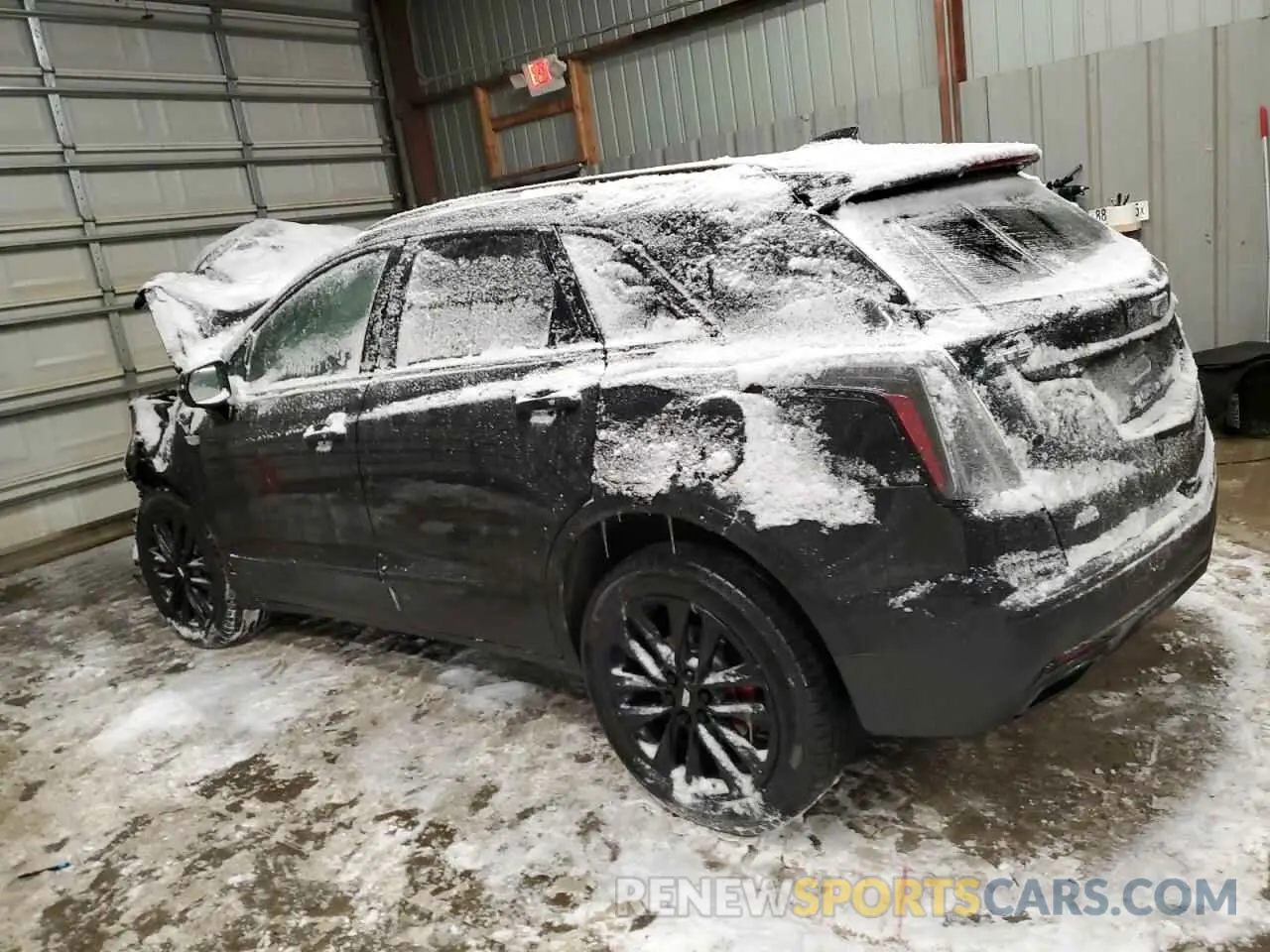 2 fotografías del automóvil dañado 1GYKNGRS3NZ180630 CADILLAC XT5 2022