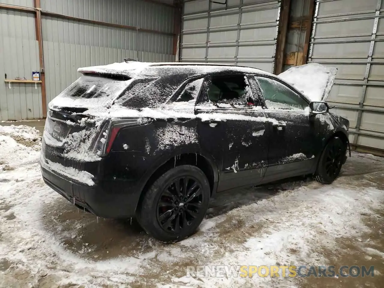 3 fotografías del automóvil dañado 1GYKNGRS3NZ180630 CADILLAC XT5 2022