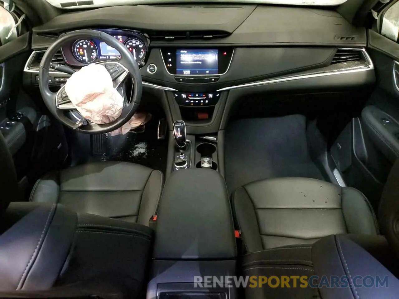 8 fotografías del automóvil dañado 1GYKNGRS3NZ180630 CADILLAC XT5 2022