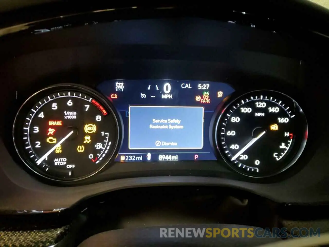 9 fotografías del automóvil dañado 1GYKNGRS3NZ180630 CADILLAC XT5 2022
