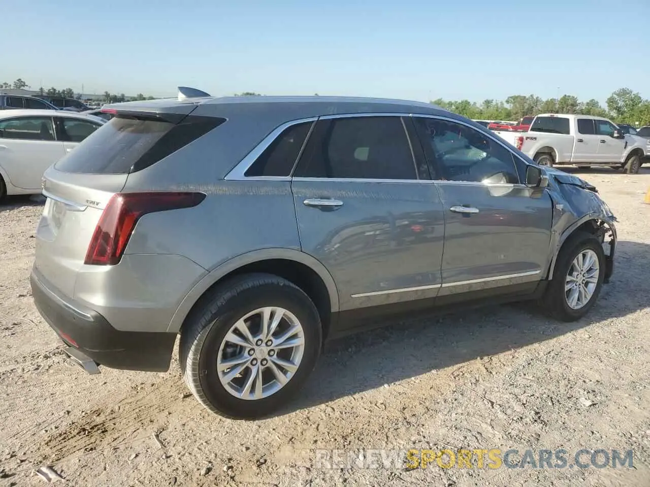 3 fotografías del automóvil dañado 1GYKNAR49PZ174591 CADILLAC XT5 2023