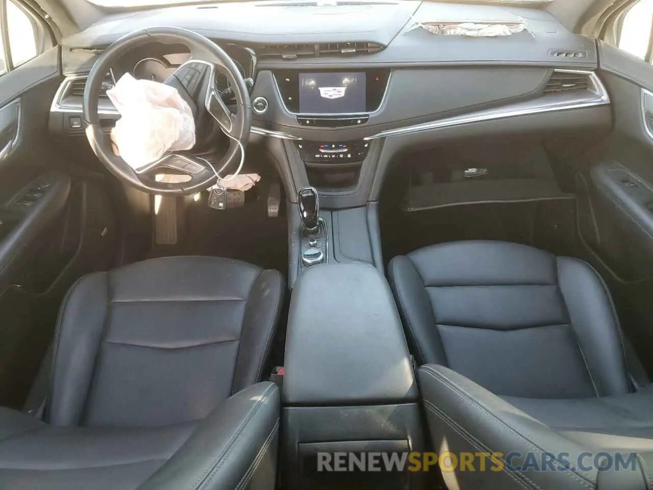 8 fotografías del automóvil dañado 1GYKNAR49PZ174591 CADILLAC XT5 2023