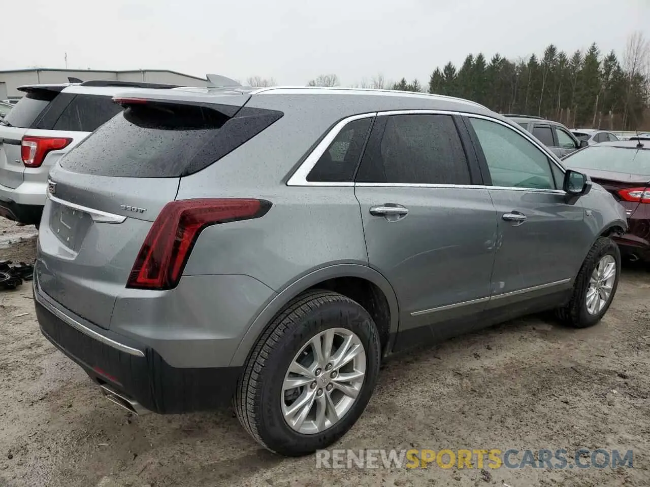 3 fotografías del automóvil dañado 1GYKNBR42PZ120460 CADILLAC XT5 2023