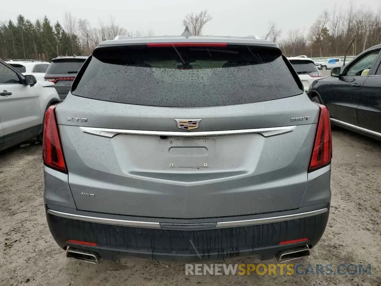 6 fotografías del automóvil dañado 1GYKNBR42PZ120460 CADILLAC XT5 2023