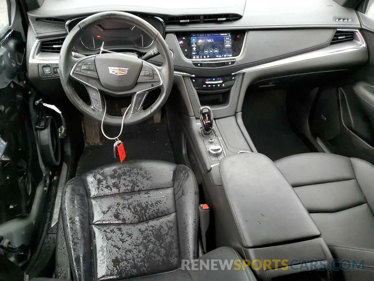 8 fotografías del automóvil dañado 1GYKNBR42PZ120460 CADILLAC XT5 2023