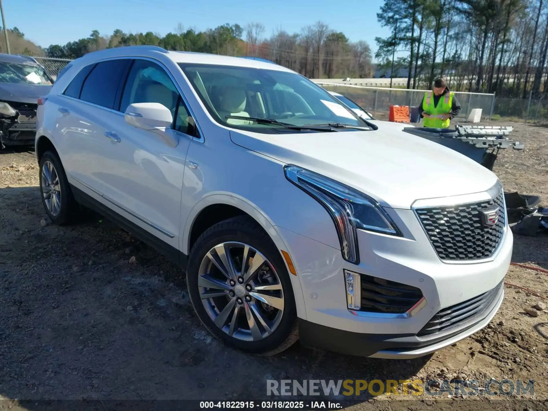 1 fotografías del automóvil dañado 1GYKNCR46PZ110617 CADILLAC XT5 2023