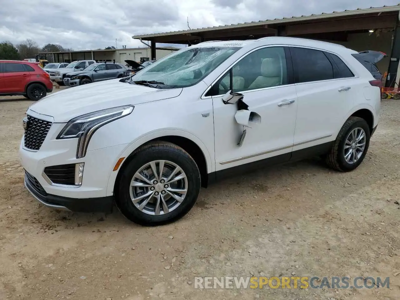 1 fotografías del automóvil dañado 1GYKNCR48PZ103975 CADILLAC XT5 2023