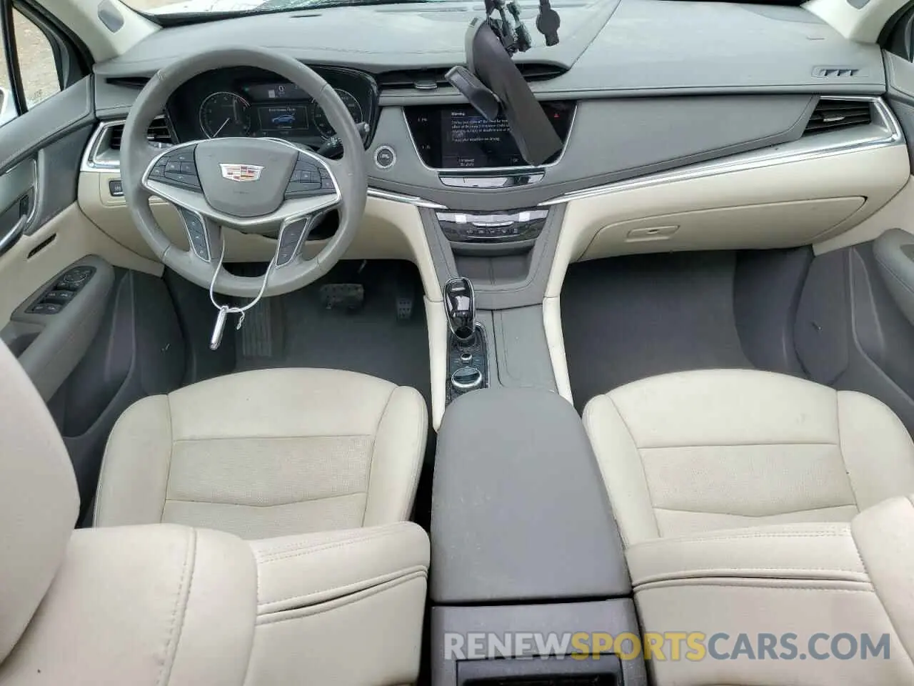 8 fotografías del automóvil dañado 1GYKNCR48PZ103975 CADILLAC XT5 2023