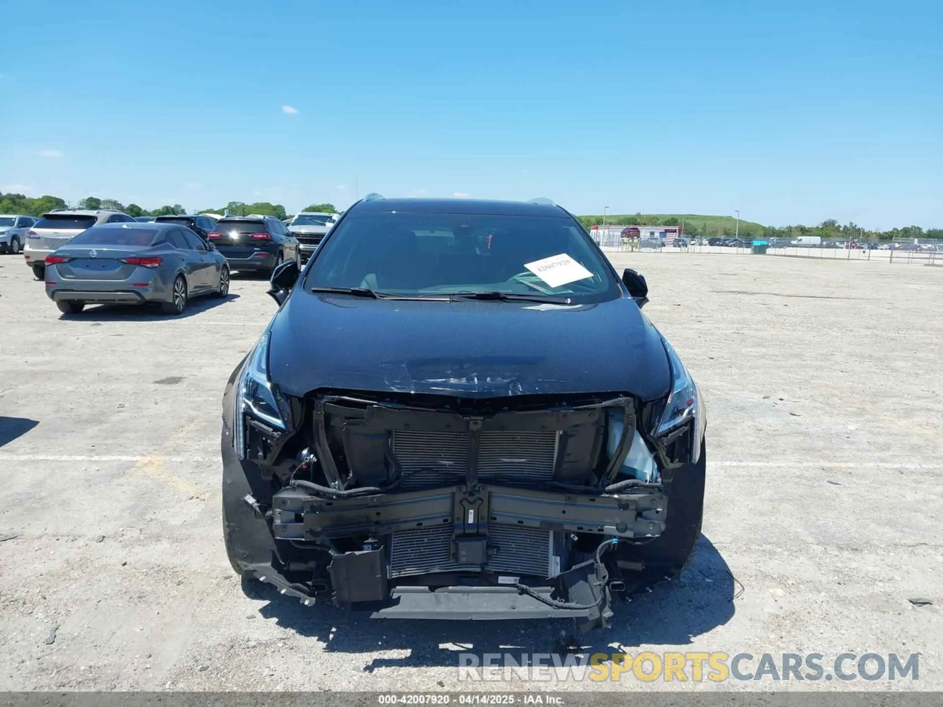 6 fotografías del automóvil dañado 1GYKNCRS1PZ148318 CADILLAC XT5 2023