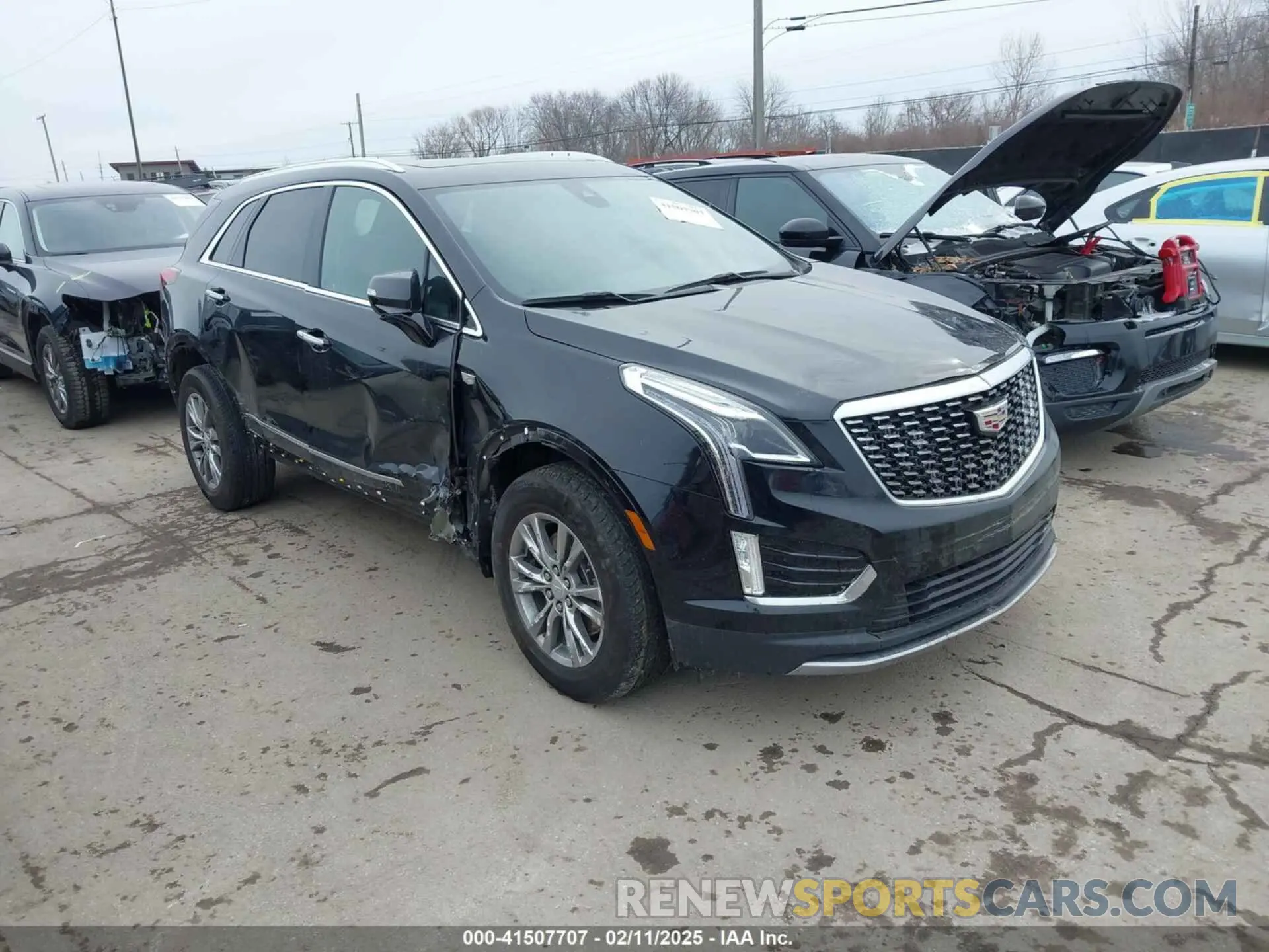 1 fotografías del automóvil dañado 1GYKNCRS2PZ146772 CADILLAC XT5 2023