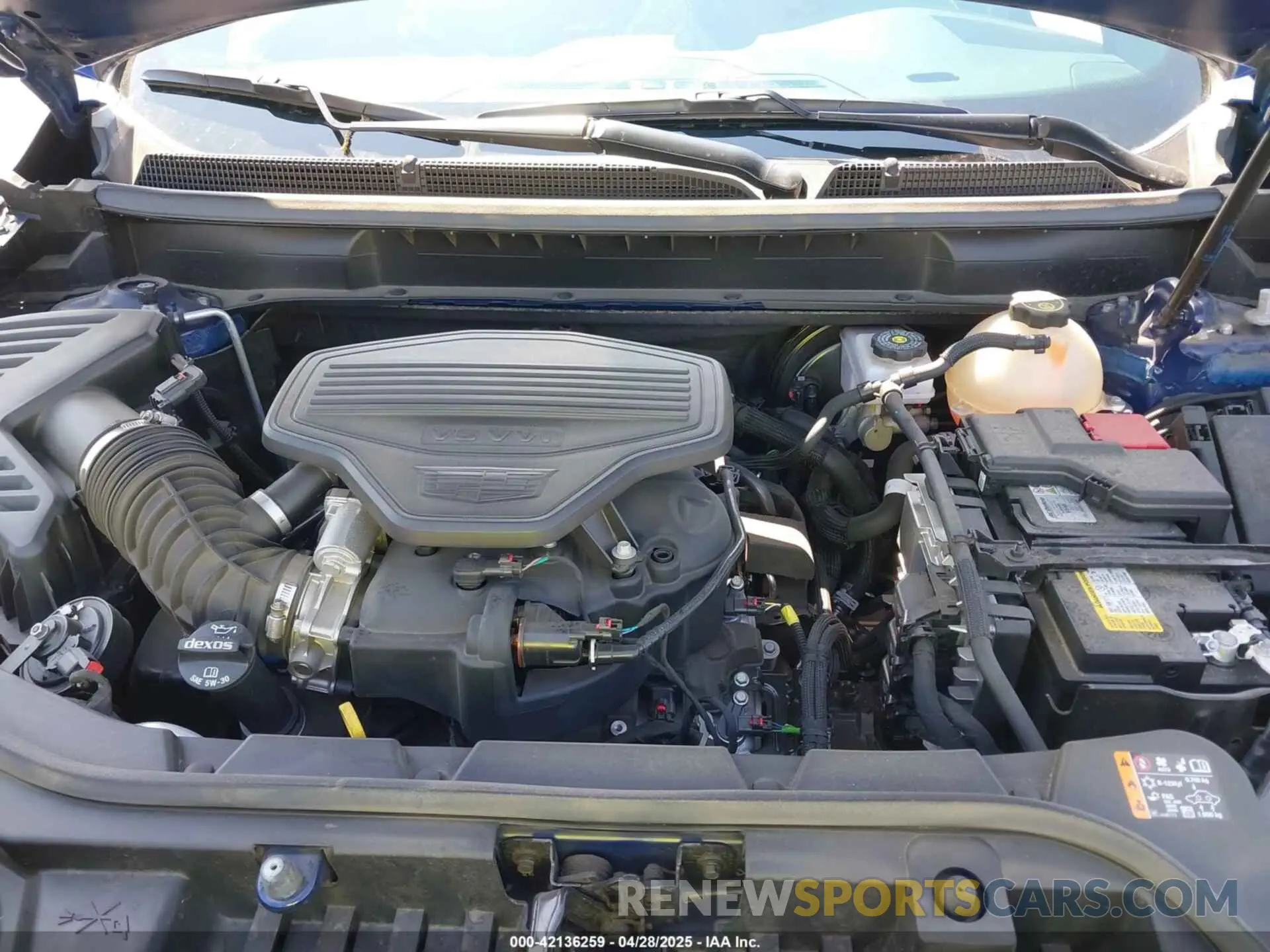 10 fotografías del automóvil dañado 1GYKNCRS3PZ176654 CADILLAC XT5 2023