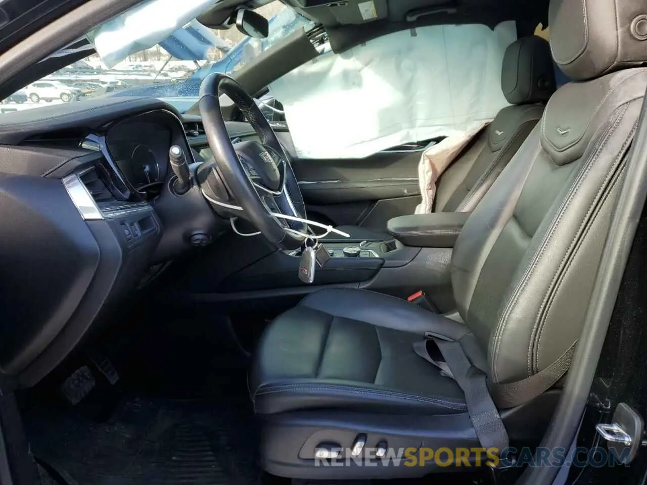 7 fotografías del automóvil dañado 1GYKNDR40PZ136894 CADILLAC XT5 2023