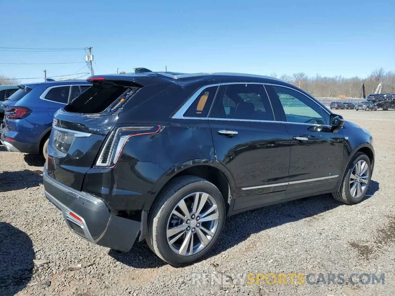 3 fotografías del automóvil dañado 1GYKNDR42PZ192562 CADILLAC XT5 2023