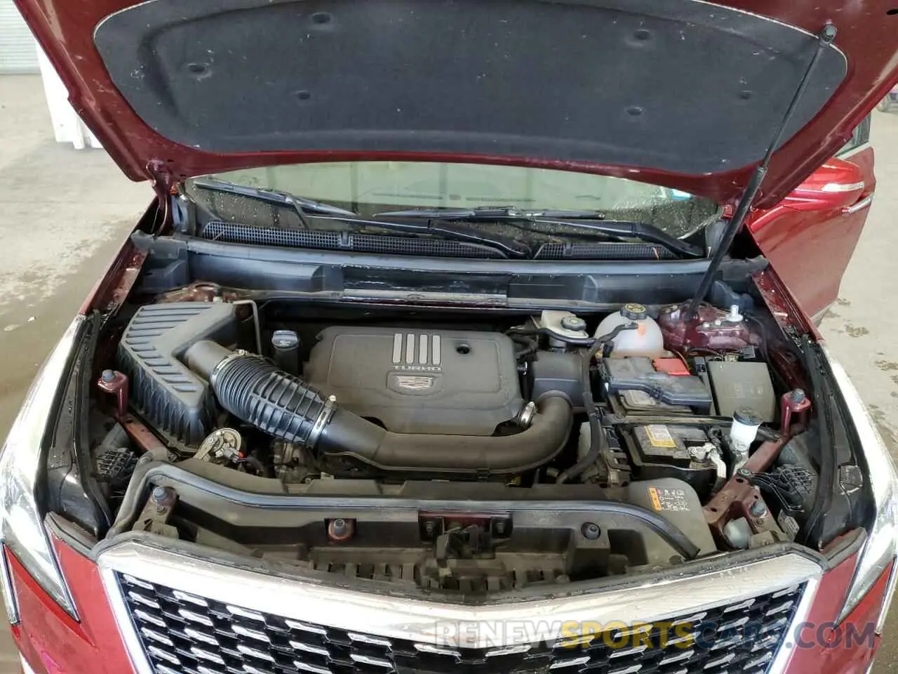 12 fotografías del automóvil dañado 1GYKNDR45PZ161788 CADILLAC XT5 2023