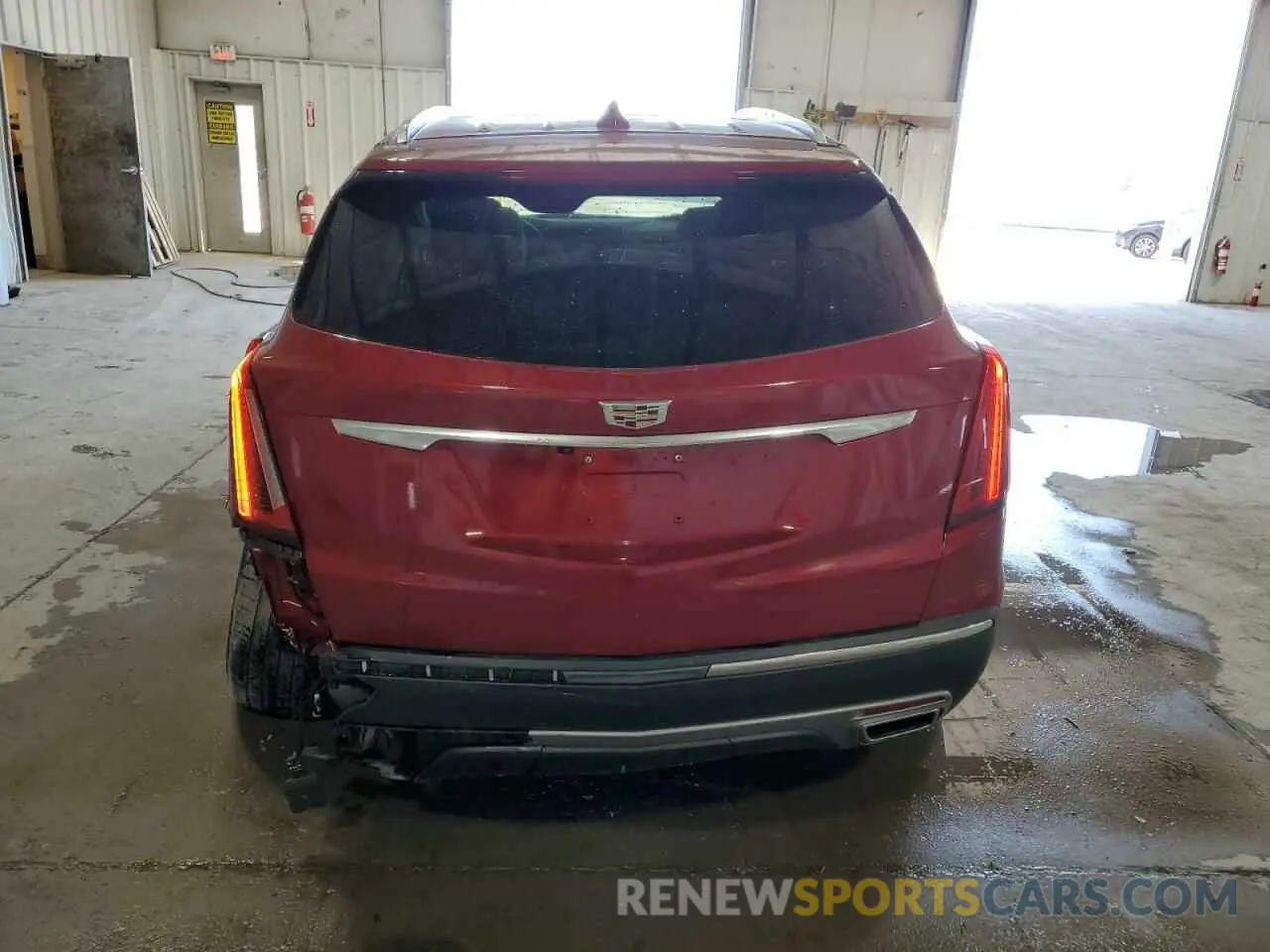 6 fotografías del automóvil dañado 1GYKNDR45PZ161788 CADILLAC XT5 2023