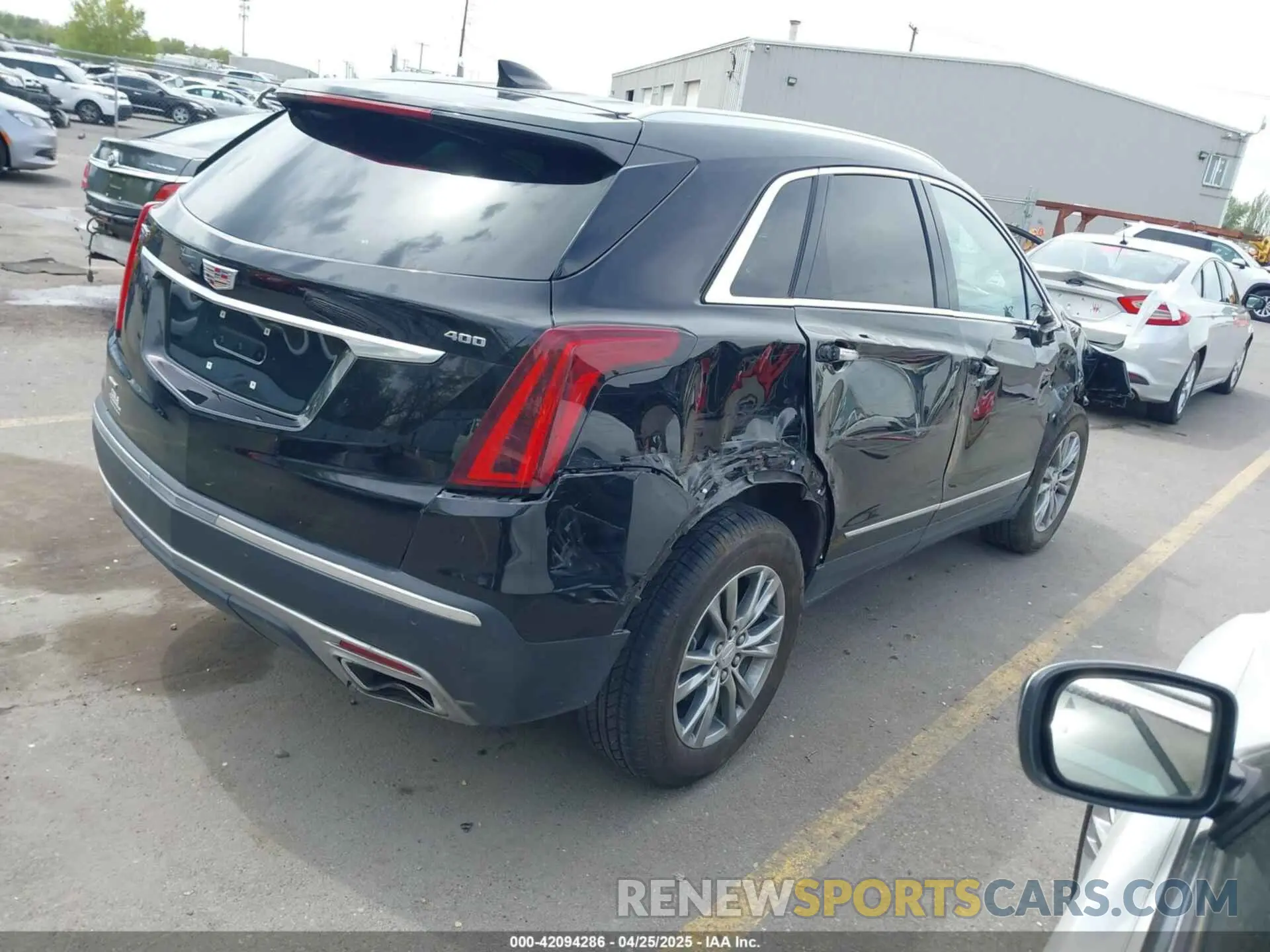 4 fotografías del automóvil dañado 1GYKNDRS2PZ207186 CADILLAC XT5 2023