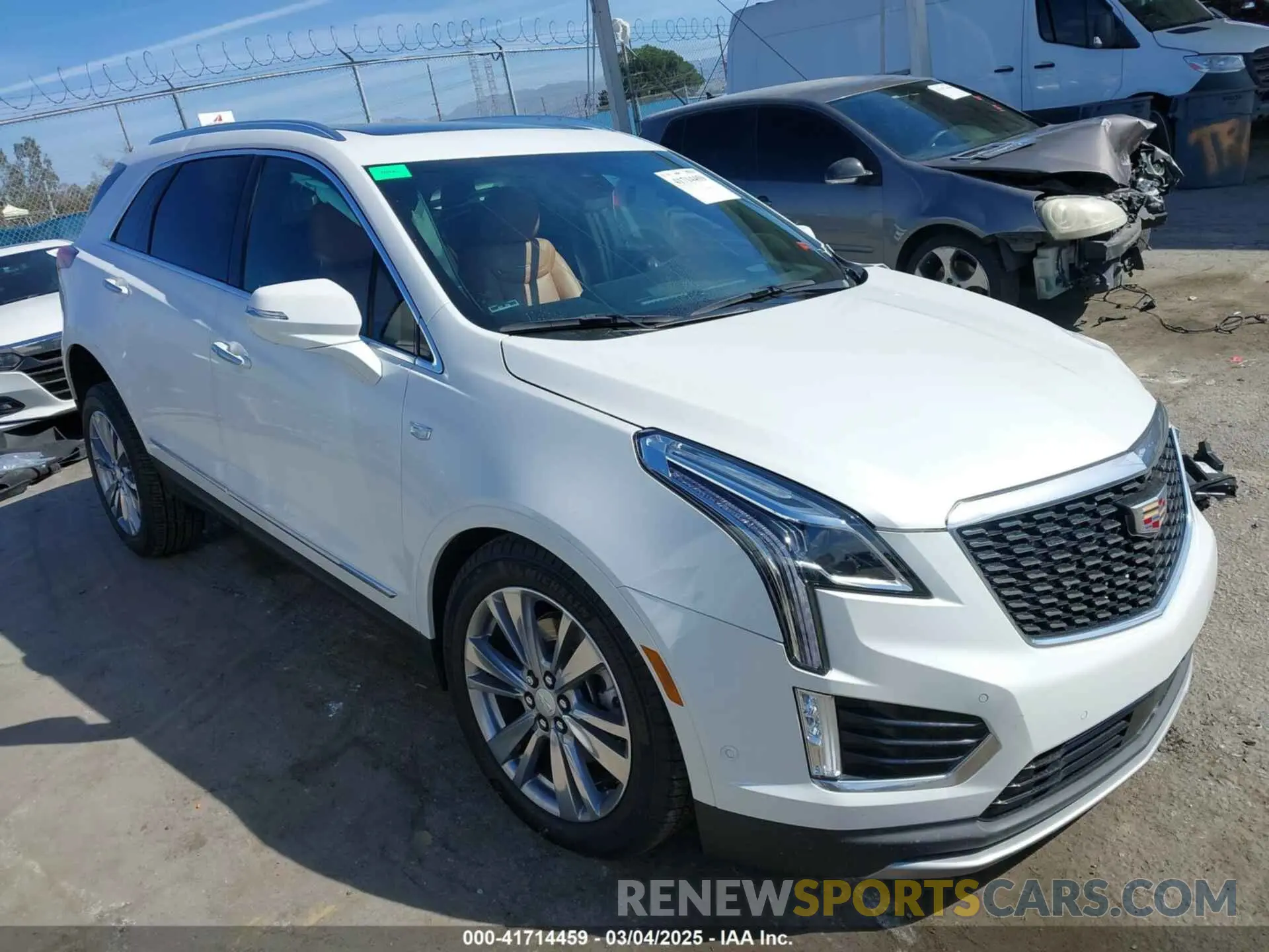 1 fotografías del automóvil dañado 1GYKNDRS4PZ195431 CADILLAC XT5 2023