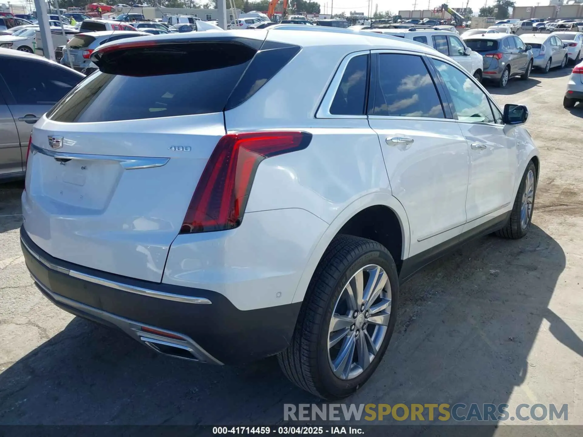 4 fotografías del automóvil dañado 1GYKNDRS4PZ195431 CADILLAC XT5 2023