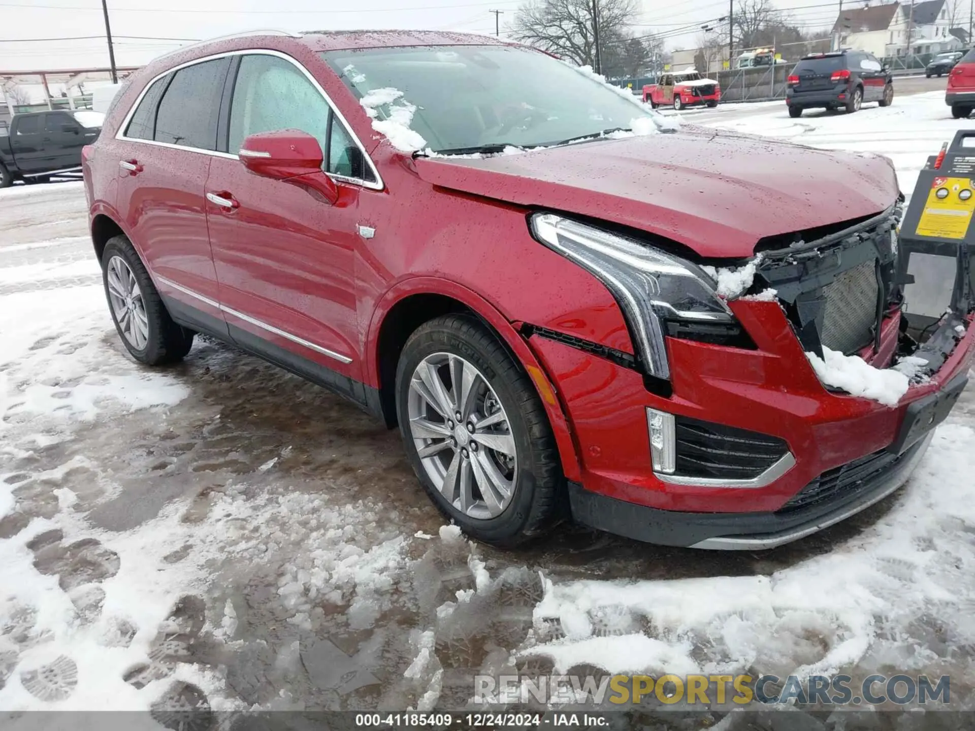 1 fotografías del automóvil dañado 1GYKNDRS6PZ111495 CADILLAC XT5 2023