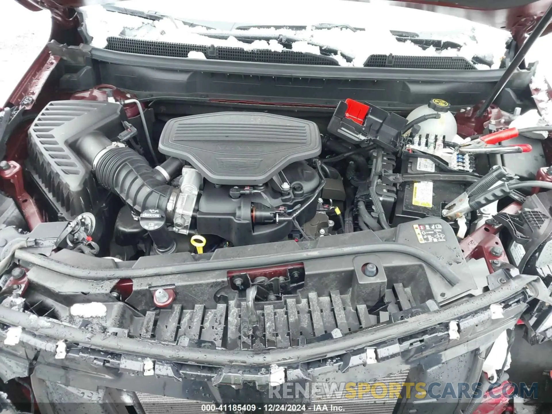 10 fotografías del automóvil dañado 1GYKNDRS6PZ111495 CADILLAC XT5 2023