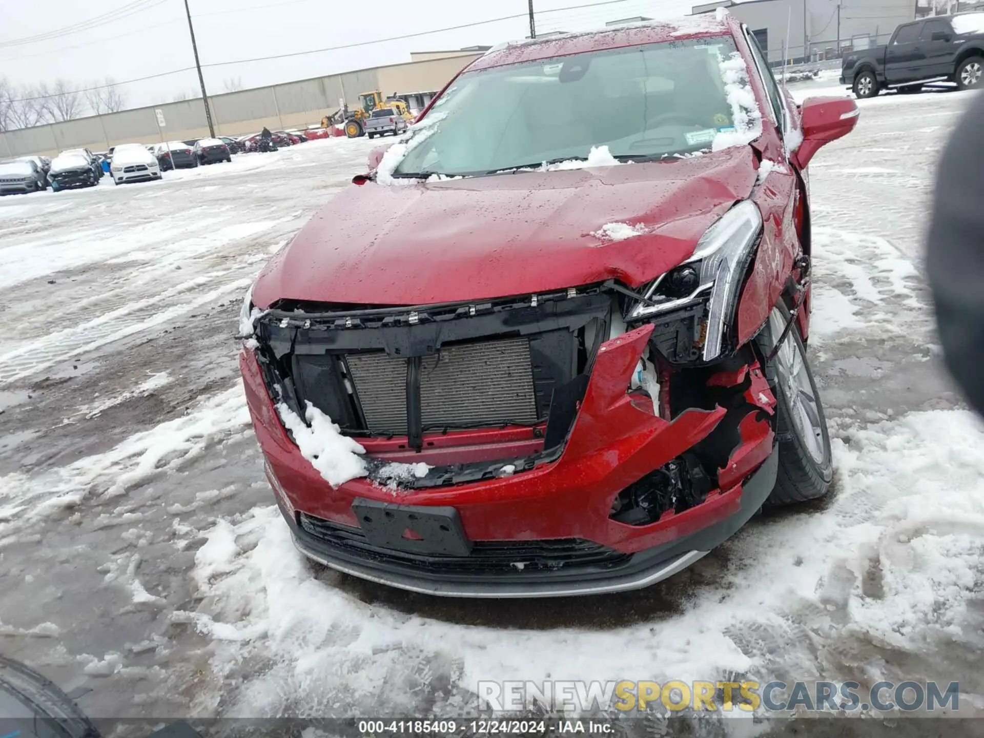 12 fotografías del automóvil dañado 1GYKNDRS6PZ111495 CADILLAC XT5 2023